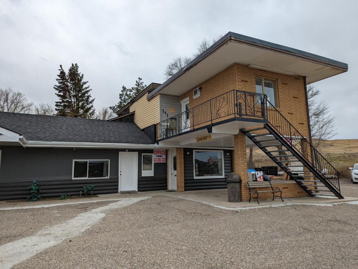 Riverside Motel Medicine Hat Exterior foto